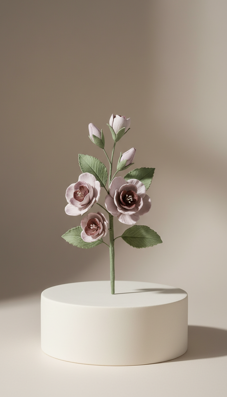 Sugar Flower Cake Topper