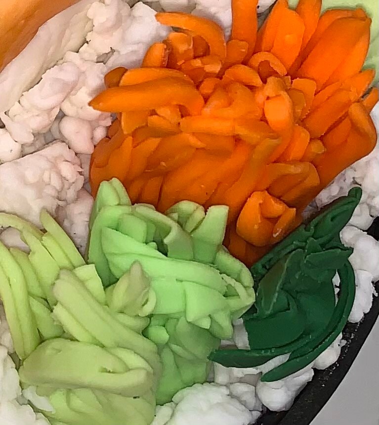 Handmade Edible Sushi Cake Topper, Fondant Sushi Decorations