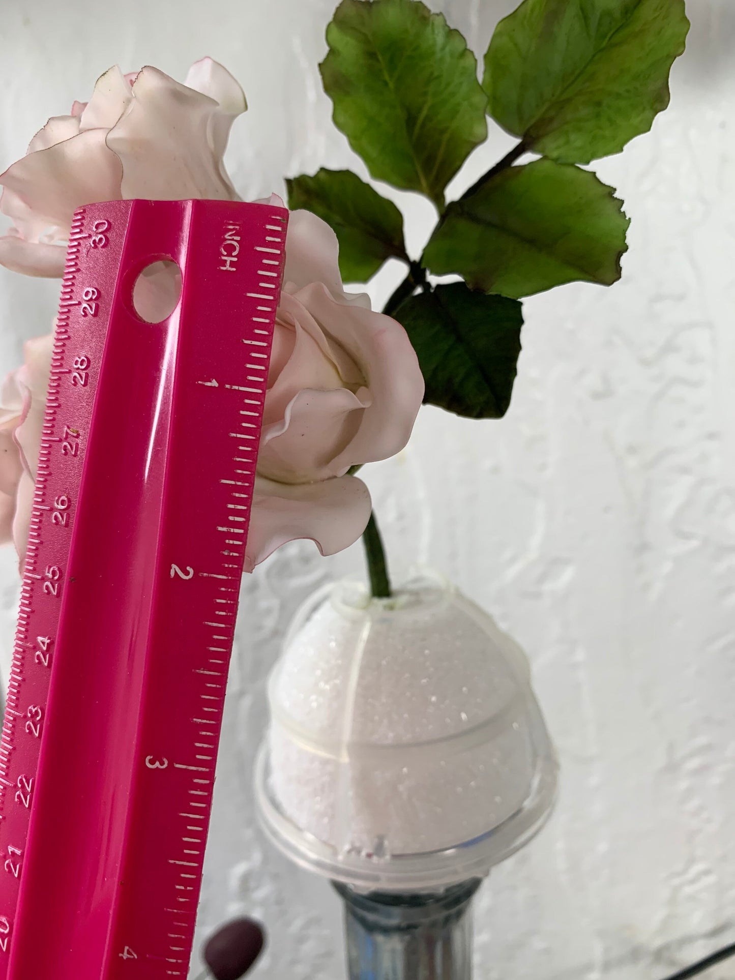Edible Rose Cake Topper: Flexible Vegan Paste Sugar Flower Arrangement
