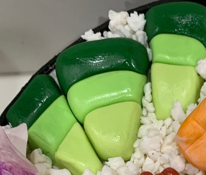 Handmade Edible Sushi Cake Topper, Fondant Sushi Decorations