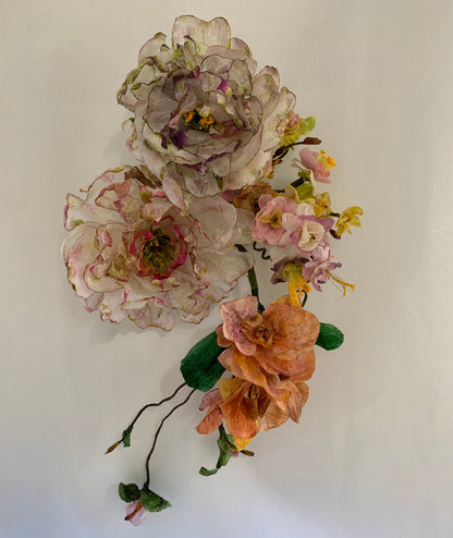 Wafer Paper Peony Cake Toppers: Vegan Wedding & Birthday Decor