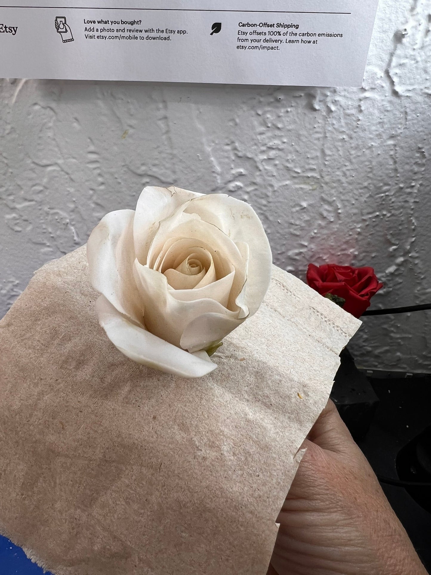 Edible Light Pink Sugar Roses, Handmade Flexible Paste Cake Toppers