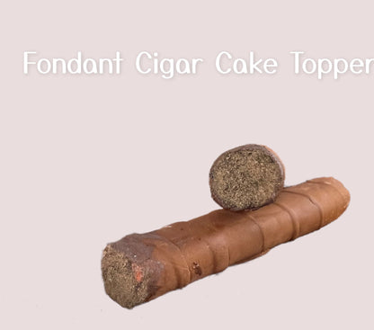 Edible Cigar Cookies Cake Toppers, treats Tabaco Candy, Cigar Theme Cakes, Men’s Party Cake Decorations