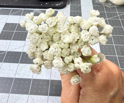 Edible Realistic handmade Baby's Breath, Sugar filler flower,  Gumpaste Cake Topper