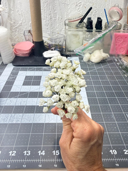 Realistic Flexible Sugar Flower Arragement, Edible Floral Cake Topper, Handmade Wedding, birthday Cake Decorations