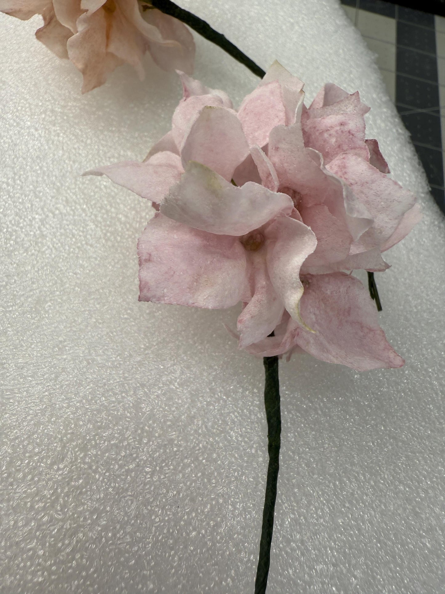 Wafer Paper Rose Cake Toppers: Vegan Wedding Birthday Decor