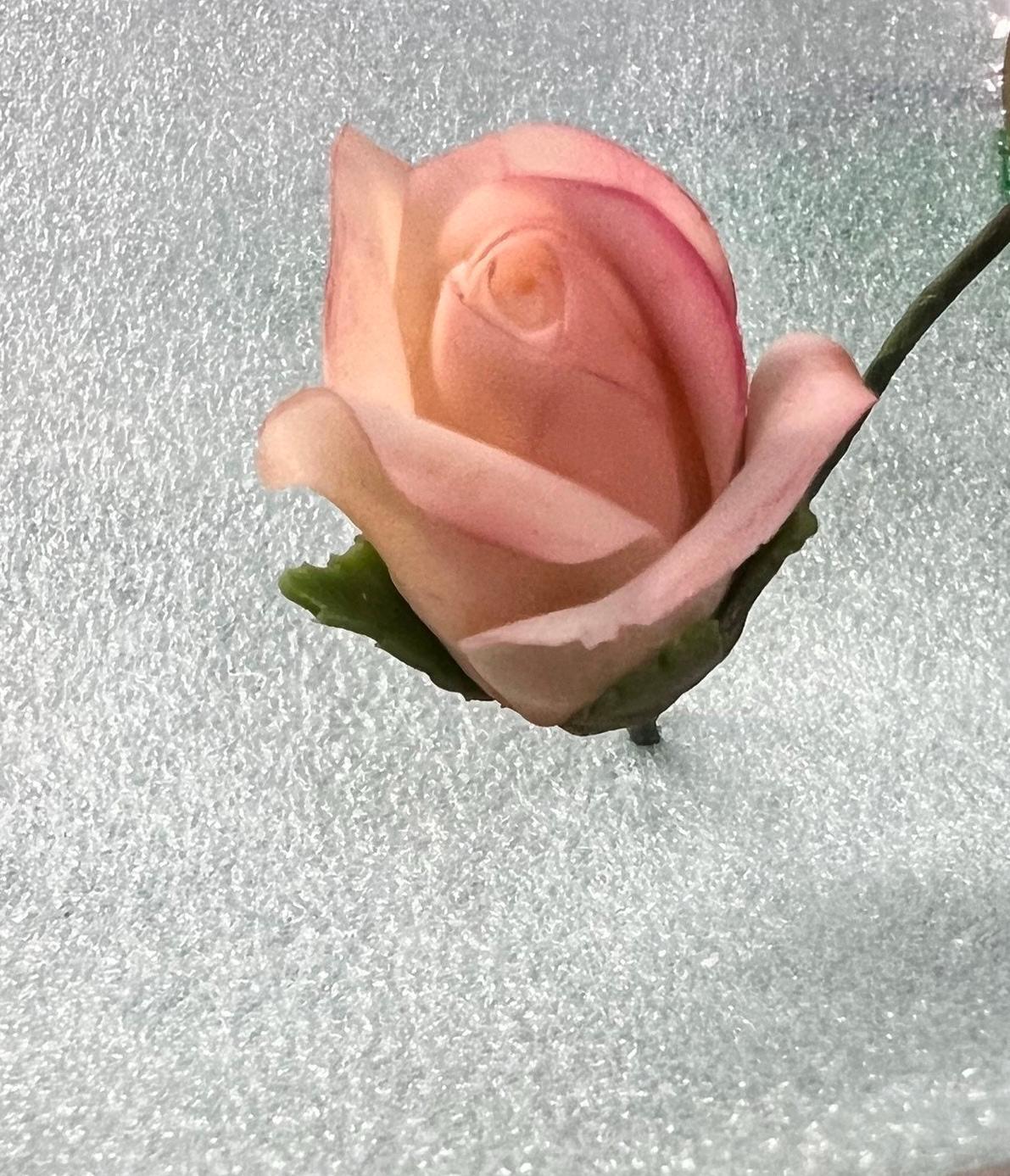 Edible Rosebud Cake Toppers: Flexible Sugar Flowers, Wedding Birthday Decoration