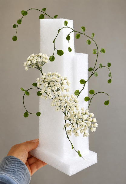 Realistic Flexible Sugar Flower Arragement, Edible Floral Cake Topper, Handmade Wedding, birthday Cake Decorations